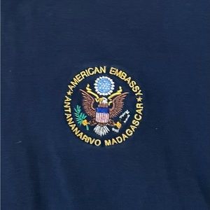 Mens Madagascar American Embassy Polo Shirt